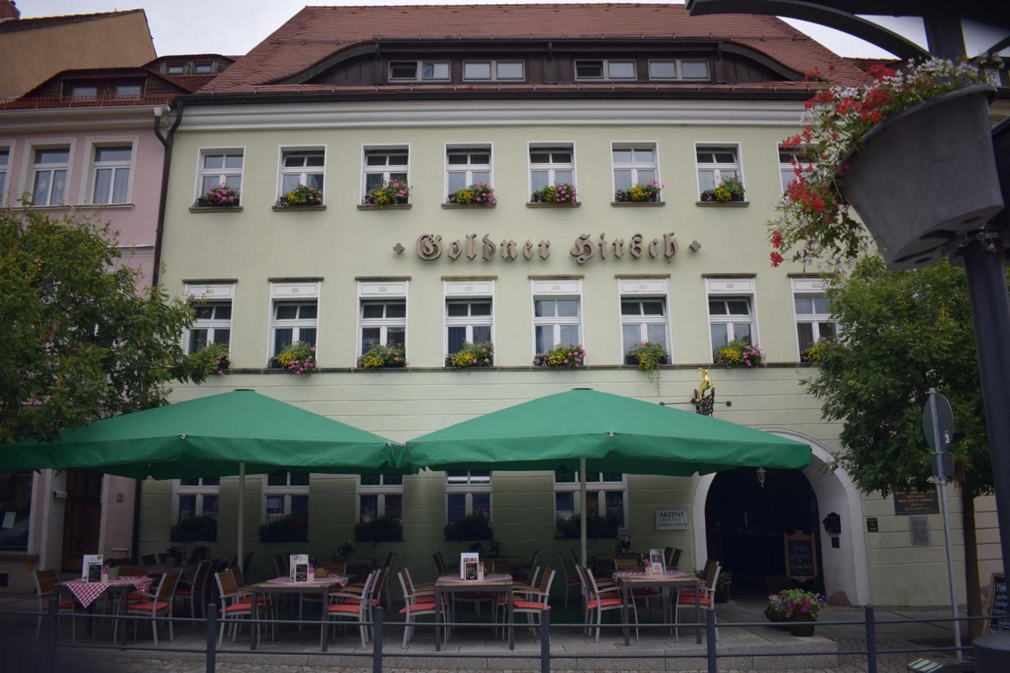 קאמנץ Akzent Hotel Goldner Hirsch מראה חיצוני תמונה